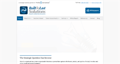 Desktop Screenshot of builttolastsolutions.com